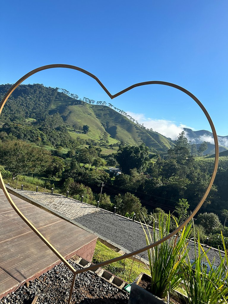 Chalé Container com 2 quartos - Visconde de Mauá