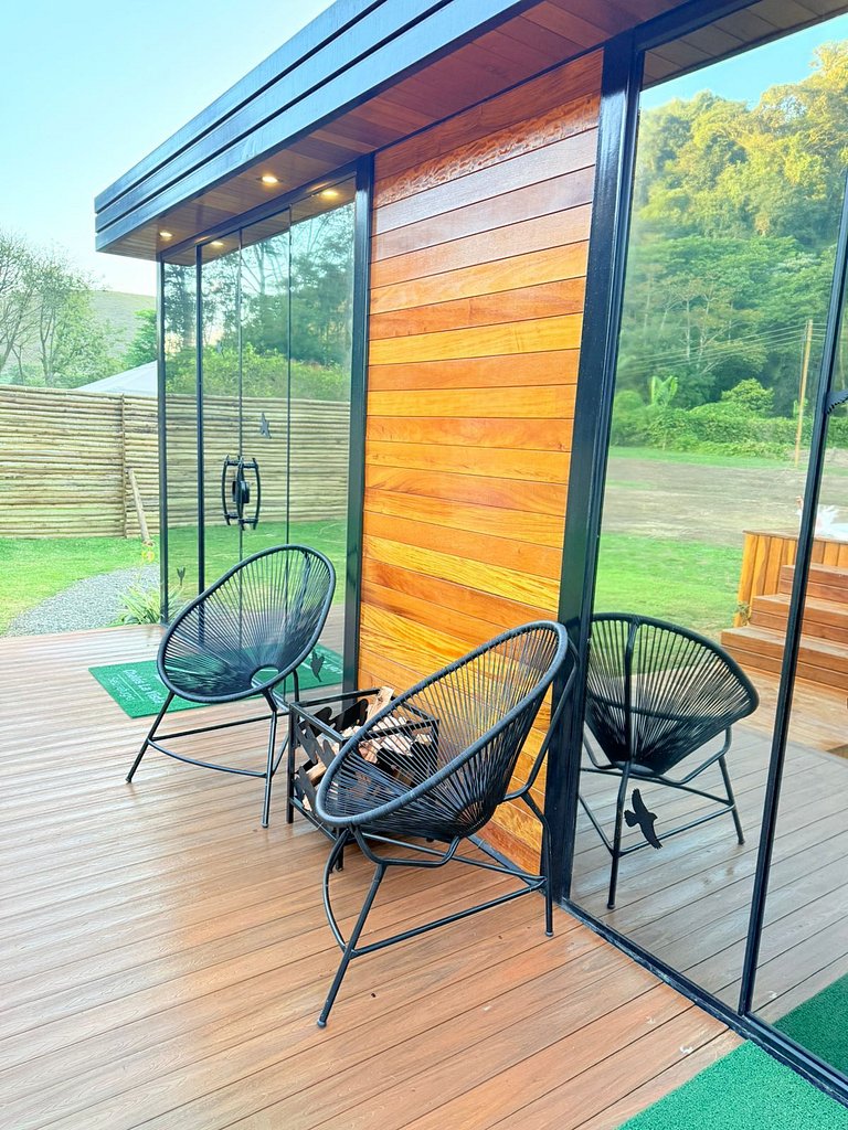 Chalé com hidromassagem grande em Visconde de Mauá